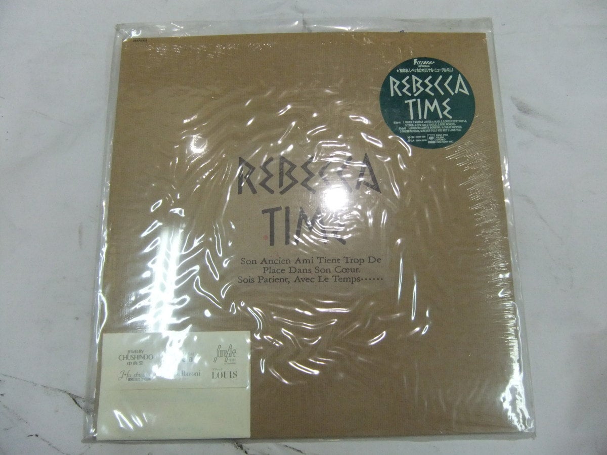 国内LP盤】LP盤レコード/レベッカ＜TIME＞ REBECCA TIME 中古LP 国内